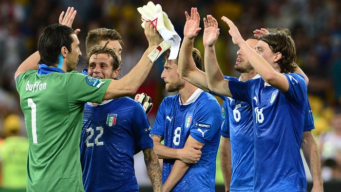 Chúc mừng Italia, họ xứng đáng là đội đi tiếp.